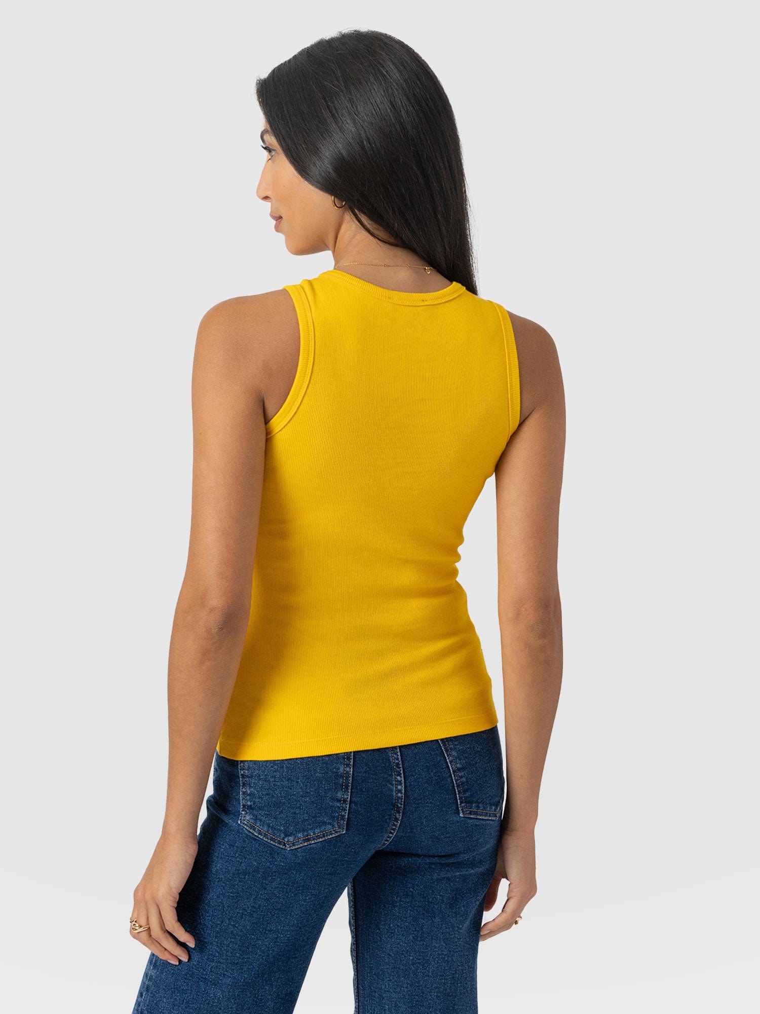 Nova Racer Vest - Yellow - Women's T-shirts | Saint + Sofia® USA